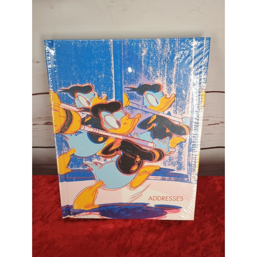 Andy Warhol Disney Donald Duck Address Book New Sealed TeNeues Edition